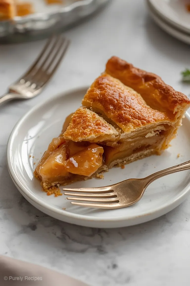 Apple Pie, close up