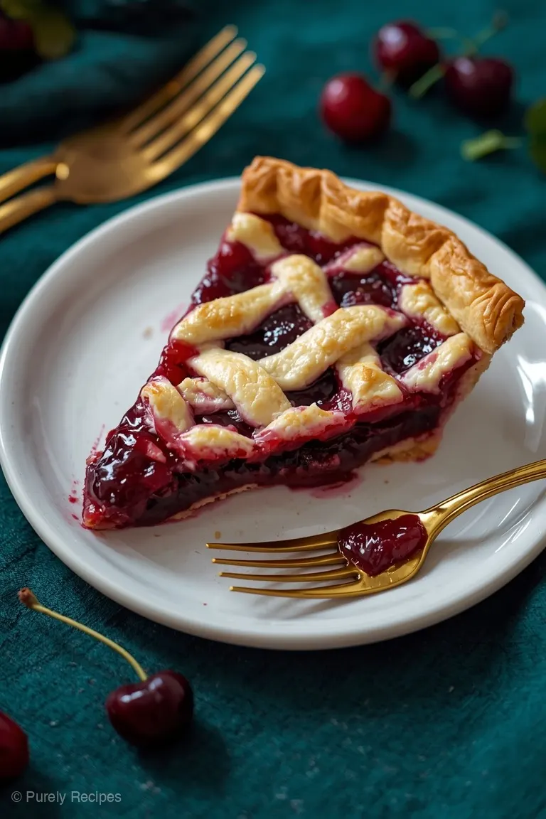 Cherry Pie, close up