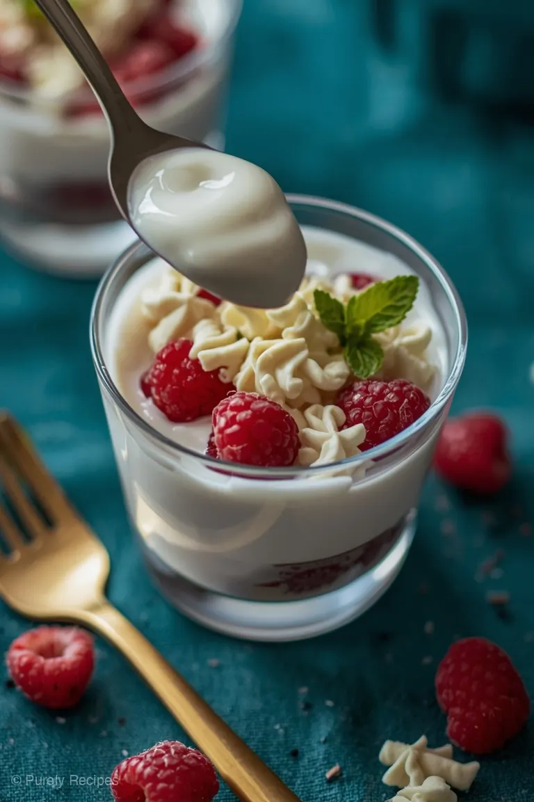 White Chocolate Cream, close up