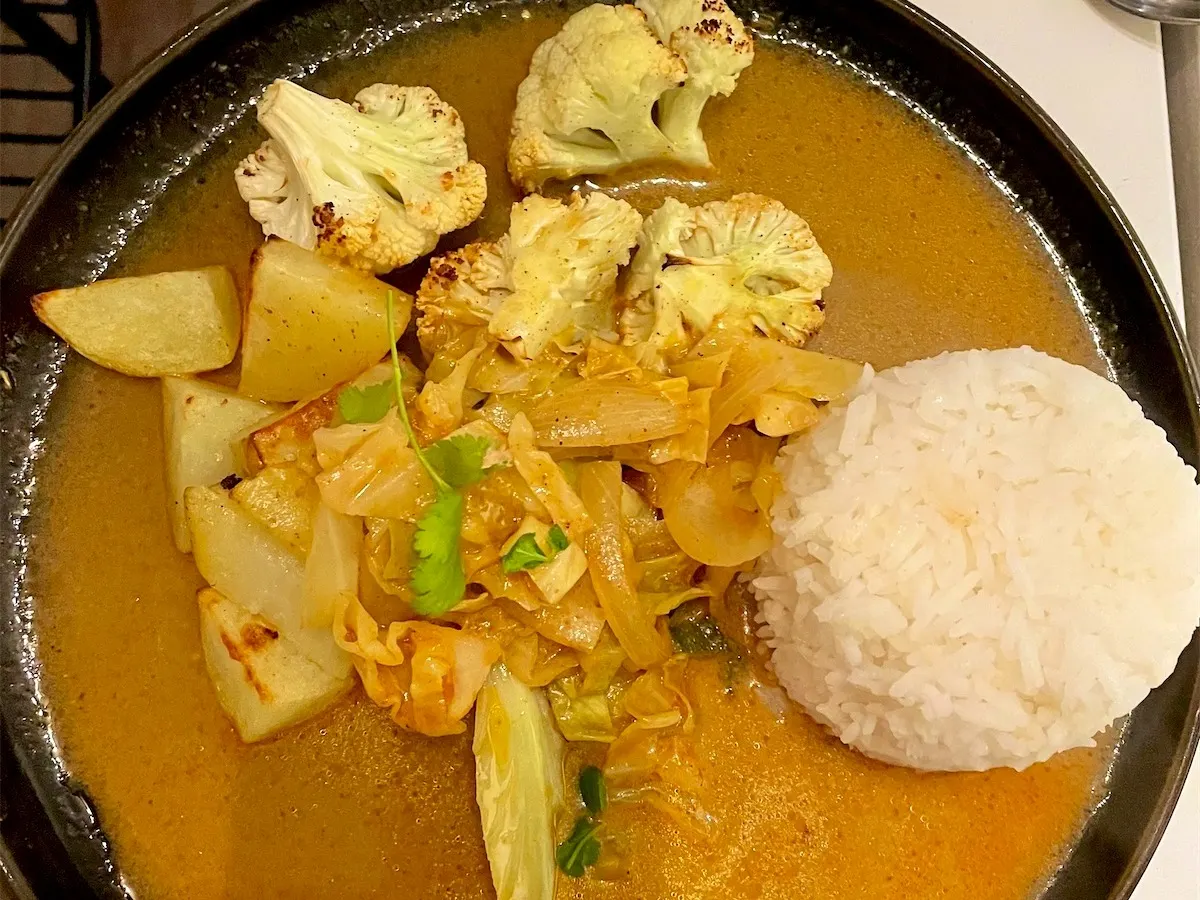 Basmati rice, from Tia’s kitchen