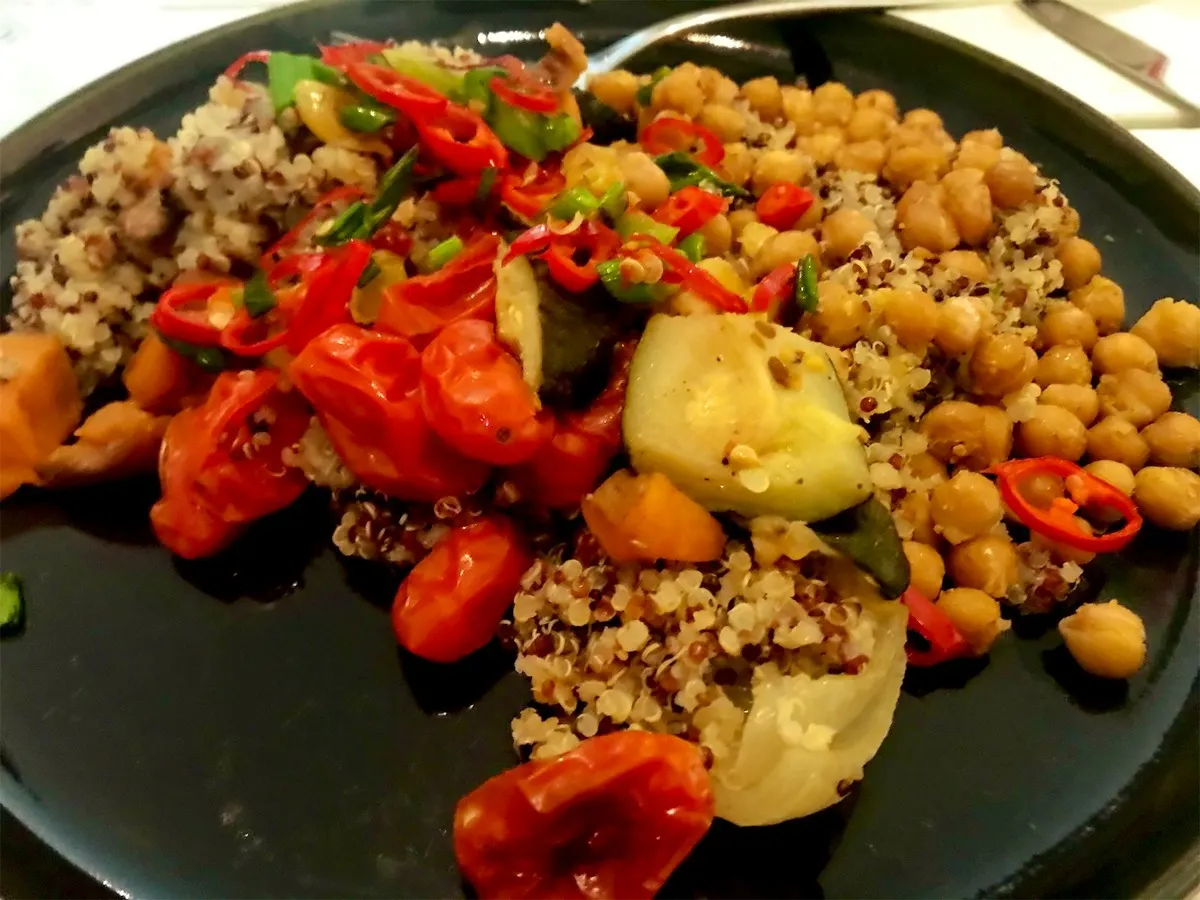 Chickpeas, from Tia’s kitchen