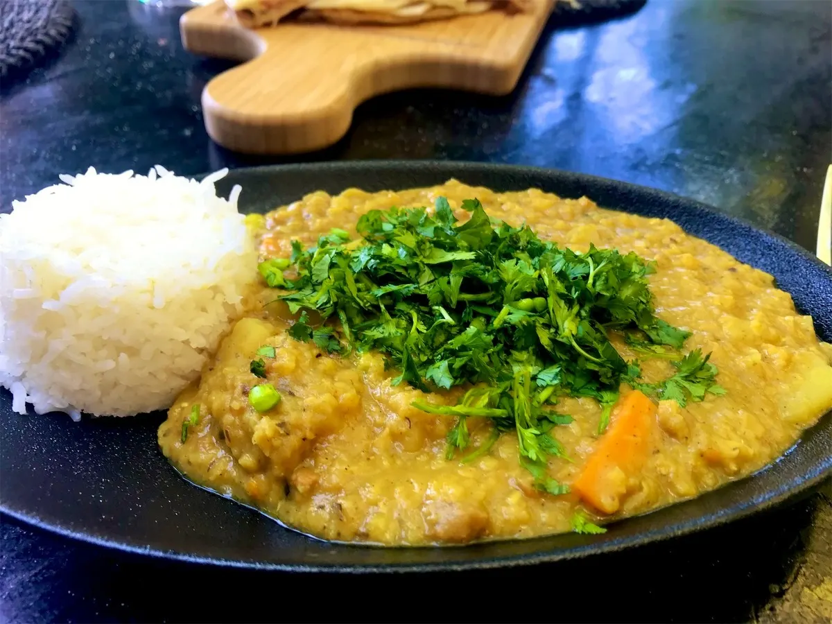 Dal, from Tia’s kitchen