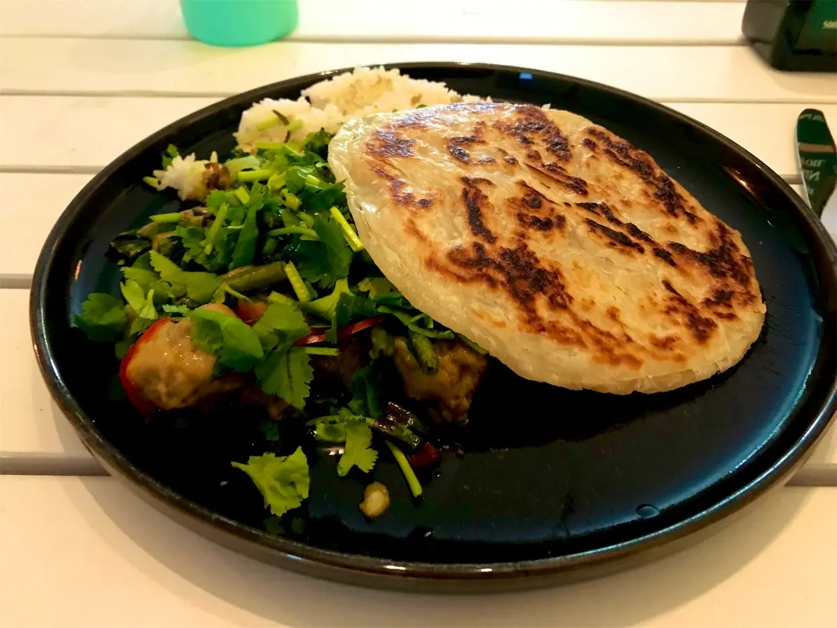 Naan, from Tia’s kitchen