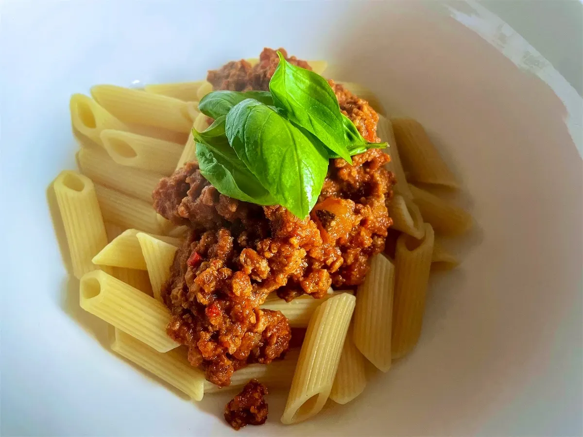 Pasta, from Tia’s kitchen