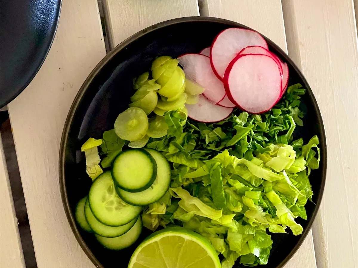 Radishes, from Tia’s kitchen