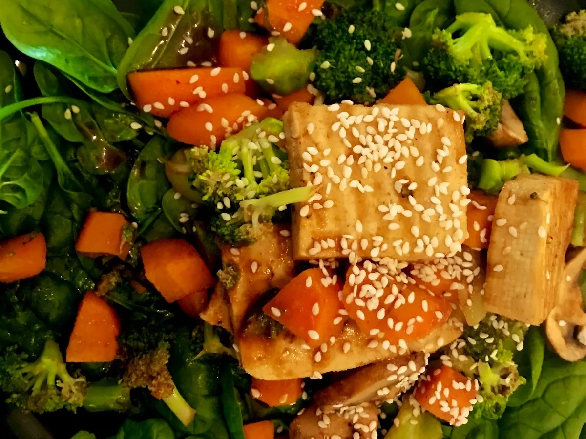 Spinach, from Tia’s kitchen