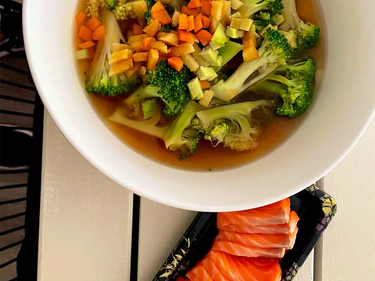 Winter Vegetable Soup, from Tia’s kitchen